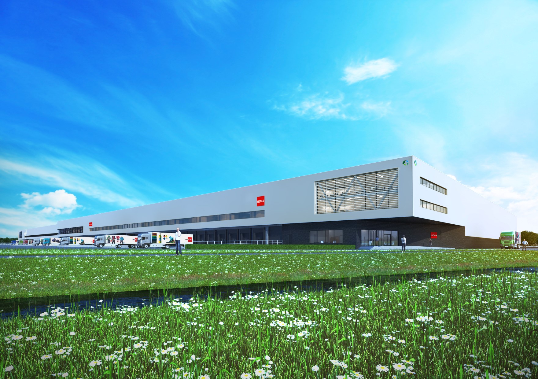 34.000 square meter distribution facility for Hema in Nieuwegein