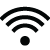 Zwart pictogram voor connectiviteit